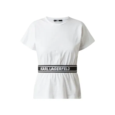 Karl Lagerfeld Karl Lagerfeld T-shirt z bawełny