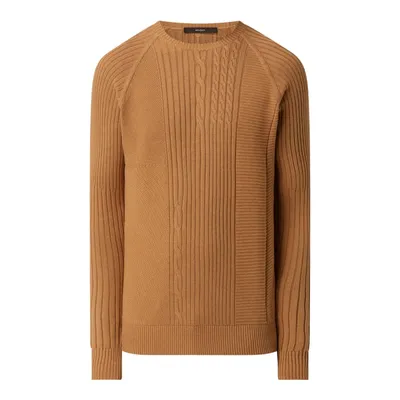 Windsor Windsor Sweter z mieszanki bawełny i wełny model ‘Gismo’