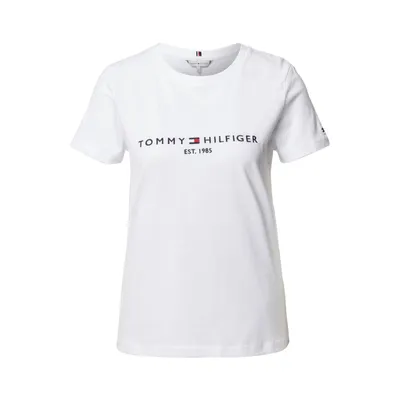 Tommy Hilfiger Tommy Hilfiger T-shirt z bawełny z wyhaftowanym logo