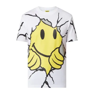 CHINATOWN MARKET CHINATOWN MARKET T-shirt z nadrukiem model ‘Wall Breaker’
