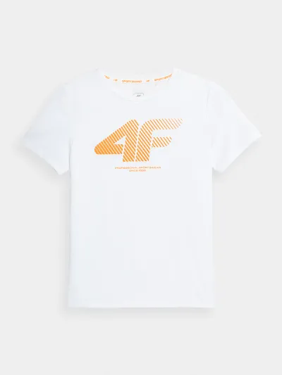 4F Koszulka sportowa szybkoschnąca chłopięca