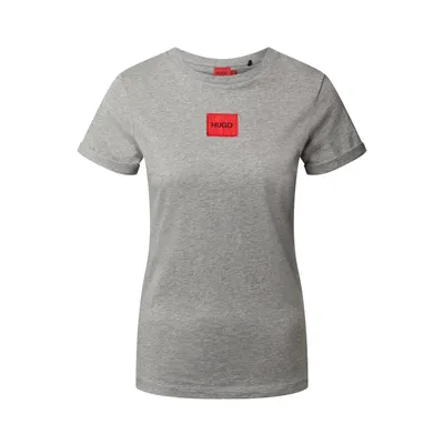 Hugo HUGO T-shirt o kroju slim fit z bawełny ekologicznej