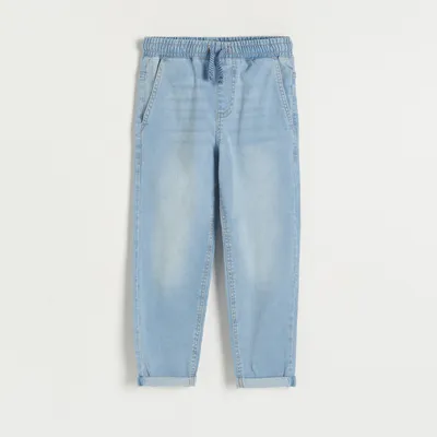 Reserved Elastyczne jeansy relaxed - Niebieski