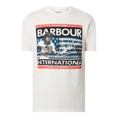 Barbour International™ Barbour International™ T-shirt z dżerseju slub Barbour International x Steve McQueen™