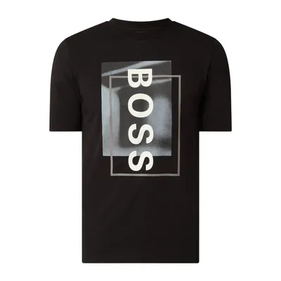 Boss BOSS T-shirt z bawełny model ‘Tiburt’