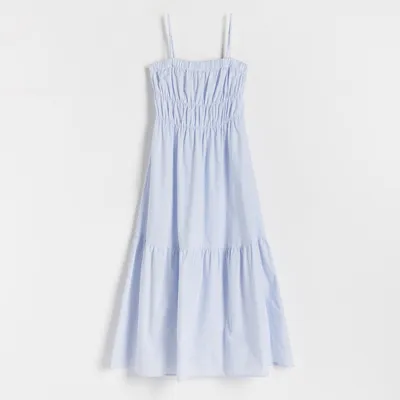 Reserved Sukienka midi - Niebieski