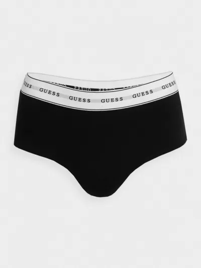 Guess Damskie hipstery GUESS CARRIE CULLOTTE - czarne
