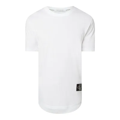 Calvin Klein Jeans Calvin Klein Jeans T-shirt o kroju long fit z naszywką z logo
