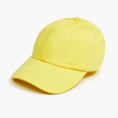 Żółta czapka z daszkiem - Żółty