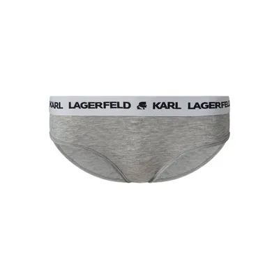 Karl Lagerfeld Karl Lagerfeld Figi hipster z mieszanki lyocellu i elastanu