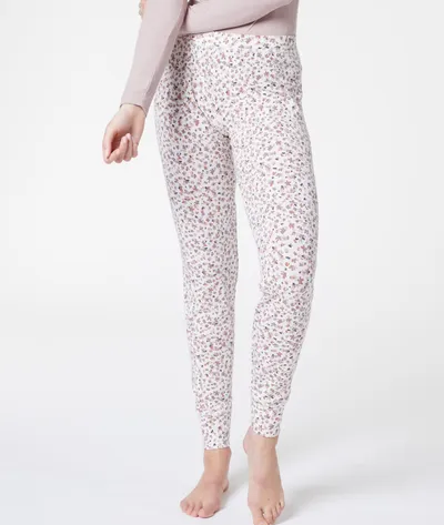 Etam Hylona Legging De Pyjama Imprimé 100% Coton Biologique - Wielokolorowy