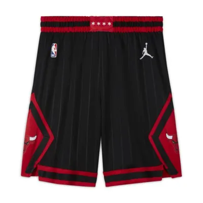 Nike Spodenki męskie Chicago Bulls Statement Edition Jordan NBA Swingman - Czerń