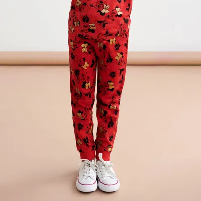 Spodnie dresowe Myszka Minnie - Czerwony
