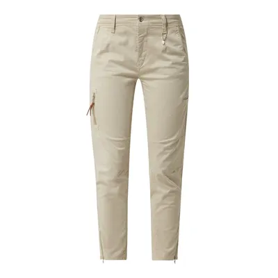 MAC MAC Spodnie o wąskim kroju z dodatkiem streczu model ‘Rich’