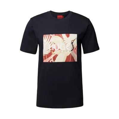 Hugo HUGO T-shirt z nadrukowanym motywem model ‘Dolive’
