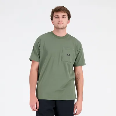 New Balance Koszulka męska New Balance MT31542DON – zielona