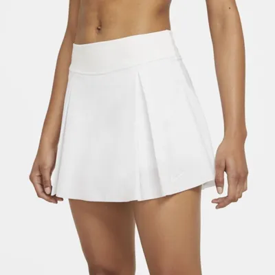 Nike Damska spódnica do tenisa o standardowym kroju Nike Club Skirt (dla wysokich) - Biel