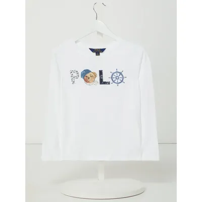Polo Ralph Lauren Polo Ralph Lauren Kids Bluzka z długim rękawem i nadrukiem ‘Polo Bear’