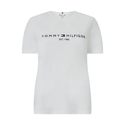Tommy Hilfiger Tommy Hilfiger Curve T-shirt PLUS SIZE z bawełny
