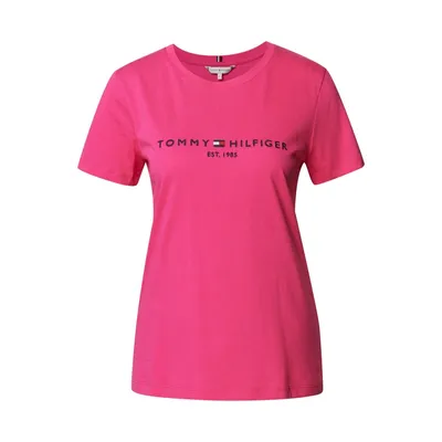 Tommy Hilfiger Tommy Hilfiger T-shirt z okrągłym dekoltem i haftem