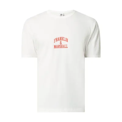 Franklin & Marshall Franklin & Marshall T-shirt z bawełny