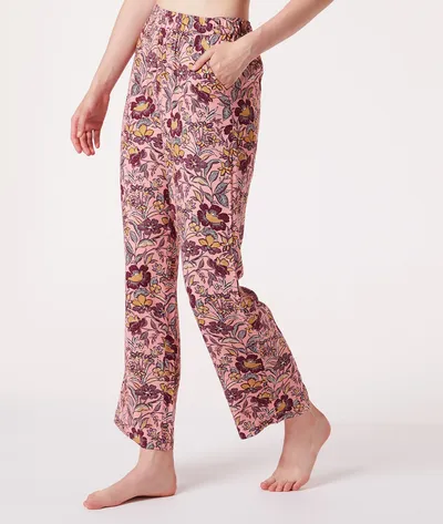Etam Sinna Pantalon De Pyjama Imprimé - Różowy