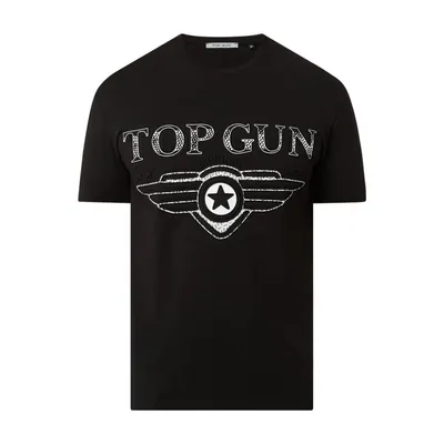 Top Gun Top Gun T-shirt z nadrukiem z logo