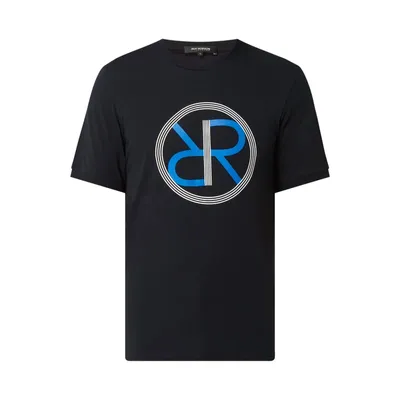 Roy Robson Roy Robson T-shirt o kroju Regular Fit z nadrukiem