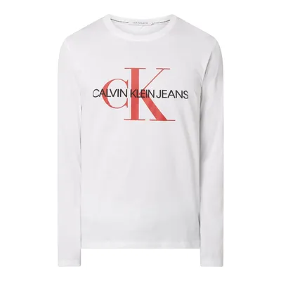 Calvin Klein Jeans Calvin Klein Jeans Bluzka z długim rękawem z bawełny ekologicznej