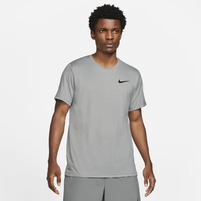 Nike Męska koszulka z krótkim rękawem Nike Pro Dri-FIT - Szary