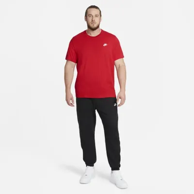 Nike T-shirt męski Nike Sportswear Club - Czerwony