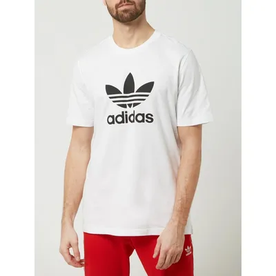 Adidas Originals adidas Originals T-shirt z nadrukiem z logo model ‘Trefoil’