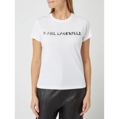 Karl Lagerfeld Karl Lagerfeld T-shirt z logo