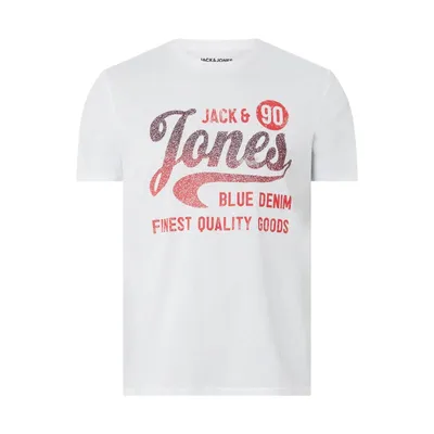 Jack & Jones Plus Jack & Jones Plus T-shirt PLUS SIZE z nadrukiem z logo model ‘Hags’