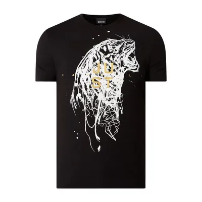 Just Cavalli Just Cavalli T-shirt z nadrukiem tygrysa