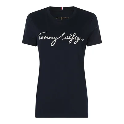 Tommy Hilfiger Tommy Hilfiger T-shirt z bawełny z nadrukiem z logo