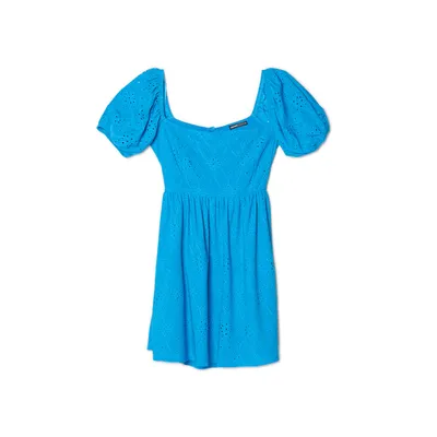 Cropp Niebieska sukienka mini