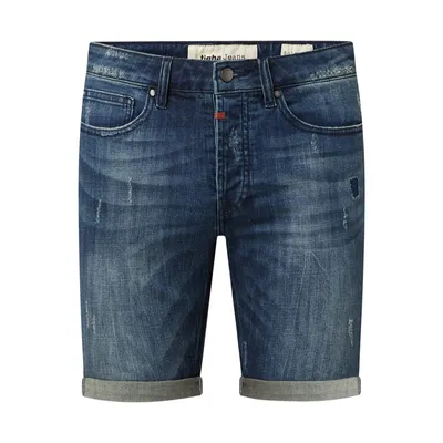 Tigha Tigha Szorty jeansowe o kroju slim fit z dodatkiem streczu model ‘Solomon’