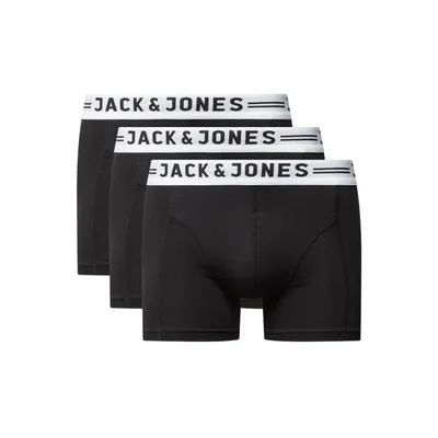 Jack&Jones Jack & Jones Obcisłe bokserki o kroju comfort fit w zestawie 3 szt.