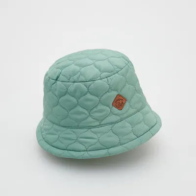 Reserved Pikowany bucket hat - Khaki