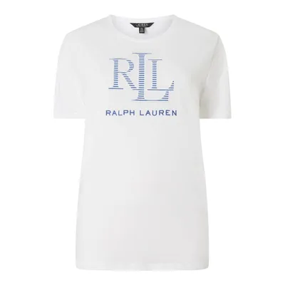Lauren Ralph Lauren Lauren Ralph Lauren Curve T-shirt PLUS SIZE z logo ‘Katlin’