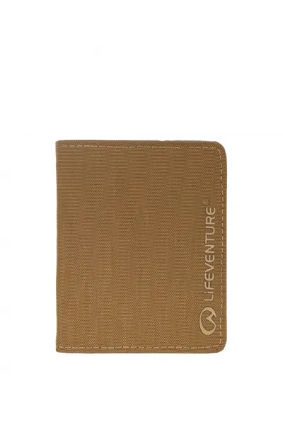 Lifeventure Portfel uniseks LIFEVENTURE RFID Wallet - brązowy