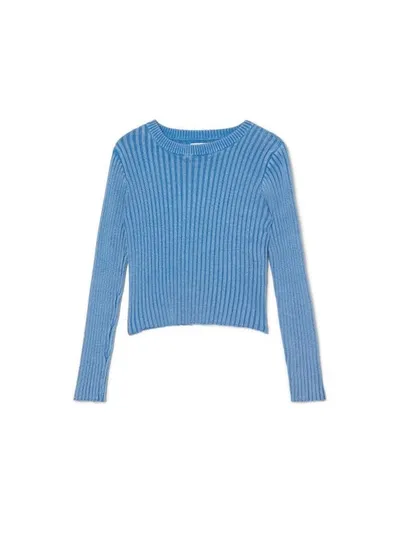 Cropp Niebieski bawełniany sweter
