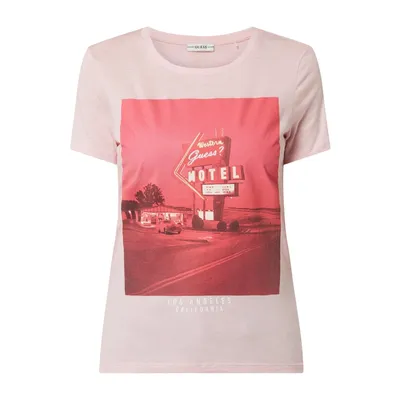 Guess Guess T-shirt z nadrukiem model ‘Motel’
