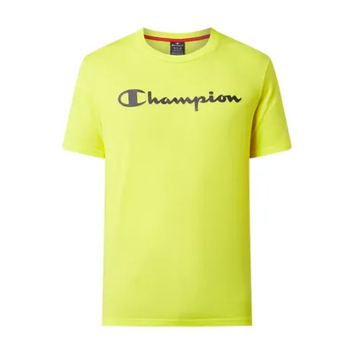 Champion CHAMPION T-shirt z o kroju comfort fit z gumowanym nadrukiem z logo