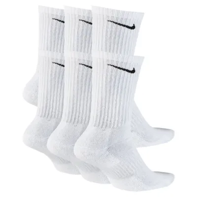 Nike Klasyczne skarpety treningowe Nike Everyday Cushioned (6 par) - Biel