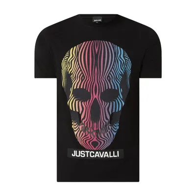 Just Cavalli Just Cavalli T-shirt z bawełny