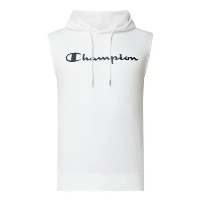 CHAMPION Bluza z kapturem o kroju custom fit z krótkim rękawem
