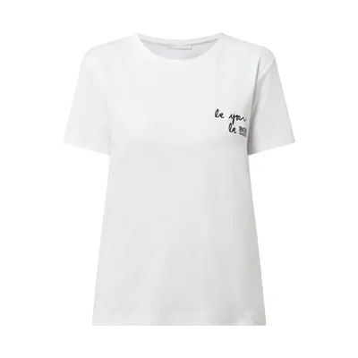 Boss BOSS Casualwear T-shirt z napisem model ‘Eyou’