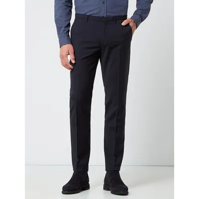Drykorn Drykorn Spodnie do garnituru o kroju slim fit z żywej wełny model ‘Foot’